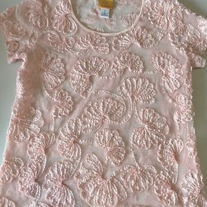 Ruby Rd sheer top - size small
